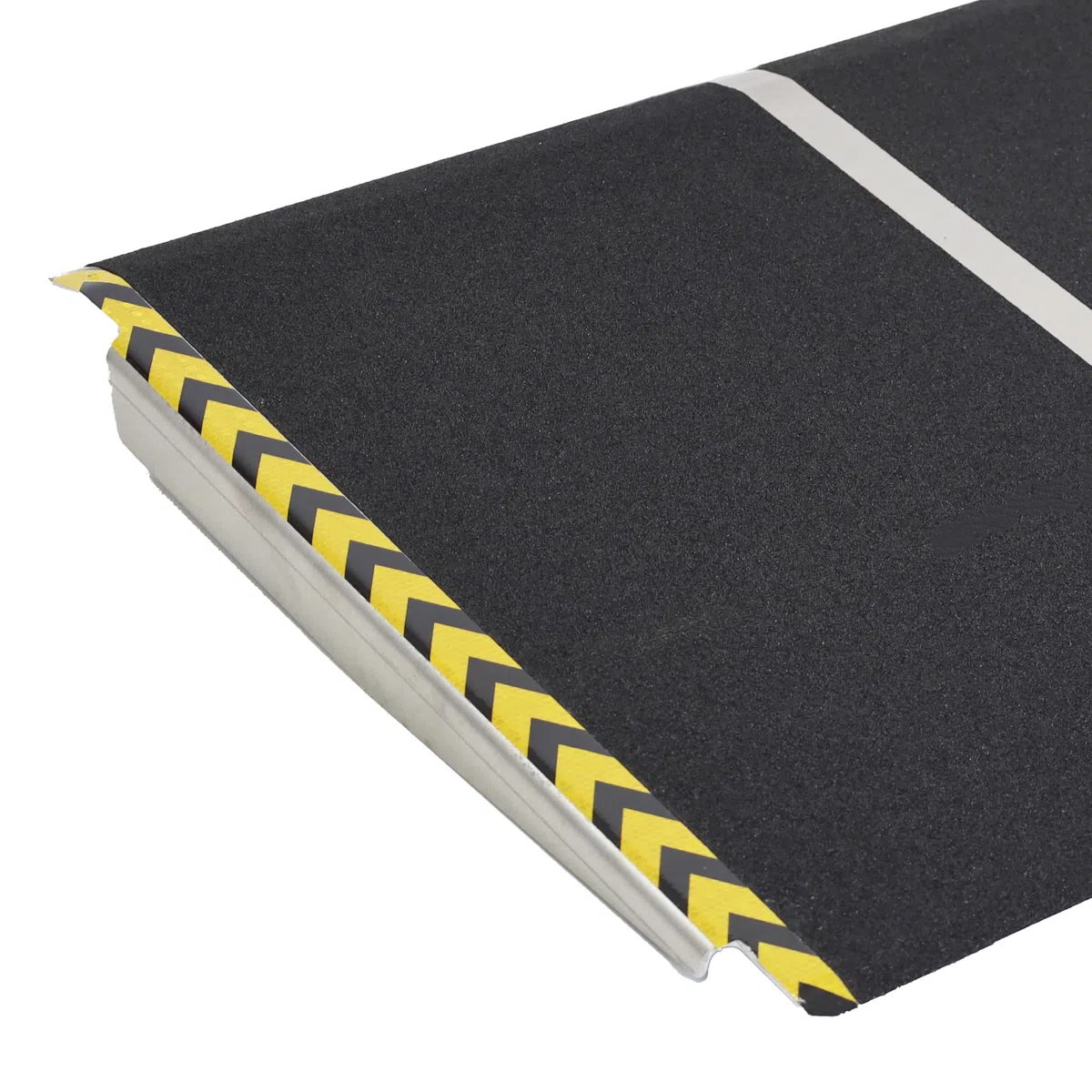PEPE Mobility Rampa Silla de Ruedas 7, 8, 9, 10, 11, 12, 13, 14, 15 cm Alto, Anchura 81 cm, Superficie Antideslizante, Ideal Escalón y Bordillos, Soporta 272 kg, Salva Escalones