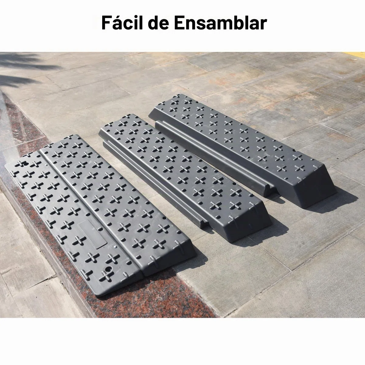 Rampa Modular portátil para sillas de Ruedas, Scooters y peatones