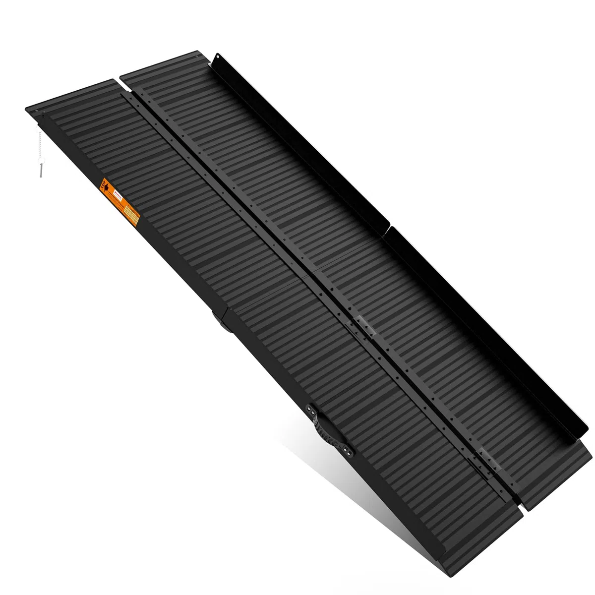 gardhom Rampa de Silla de Ruedas Plegable para escaleras 213,5 * 72 cm, Capacidad de Carga 362 kg rampa de Silla de Ruedas Antideslizante