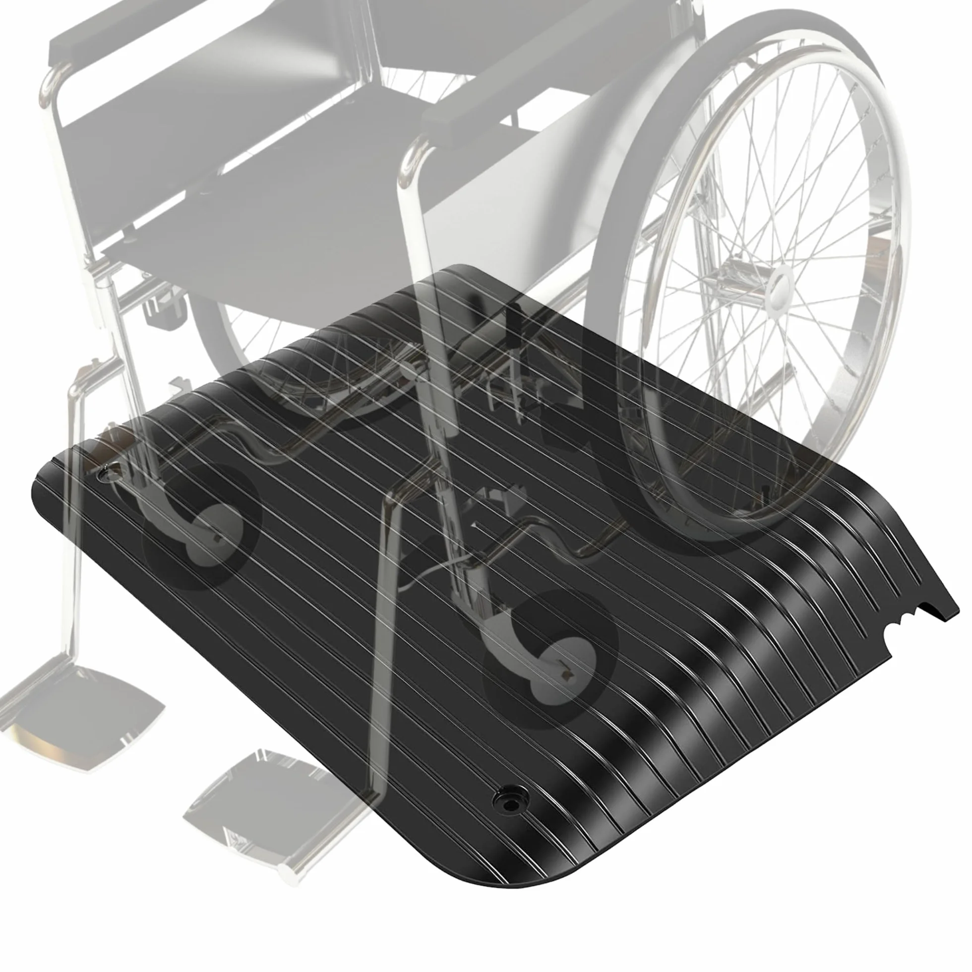 Street Solutions UK Rampas para Silla de Ruedas - Rampa Silla de Ruedas, Scooters y Umbrales con Superficie Antideslizante de Alta Tracción